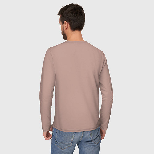Мужской лонгслив Yamaster Gradient / Пыльно-розовый – фото 4