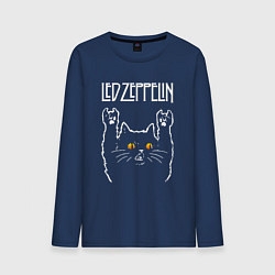 Мужской лонгслив Led Zeppelin rock cat