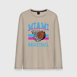 Мужской лонгслив Basket Miami