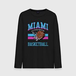 Мужской лонгслив Basket Miami