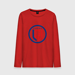 Лонгслив хлопковый мужской PSG LGD logo, цвет: красный