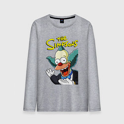 Мужской лонгслив Krusty the clown