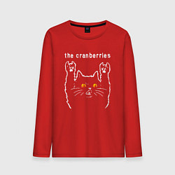 Мужской лонгслив The Cranberries rock cat