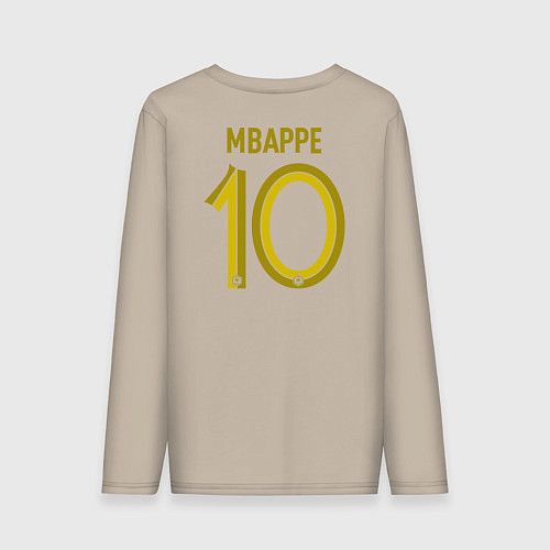 Мужской лонгслив Килиан Мбаппе ЧМ 2022 сборная Франции / Миндальный – фото 2