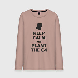 Мужской лонгслив Plant c4 - Counter Strike meme