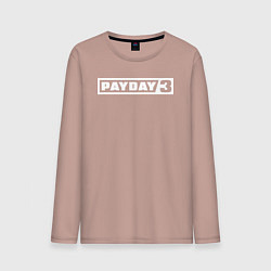 Мужской лонгслив Payday 3 logo
