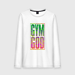 Мужской лонгслив Gym god