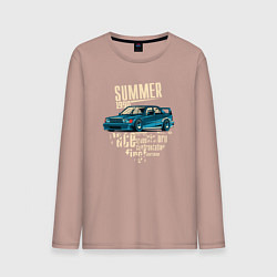 Мужской лонгслив Mercedes-Benz 190E Summer