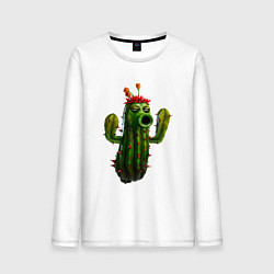 Мужской лонгслив PvZ cactus