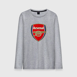 Лонгслив хлопковый мужской Arsenal fc sport, цвет: меланж