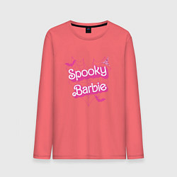 Мужской лонгслив Spooky Barbie