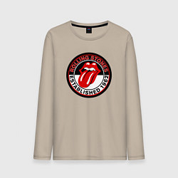 Мужской лонгслив Rolling Stones established 1962