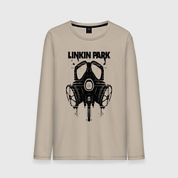 Мужской лонгслив Linkin Park - gas mask