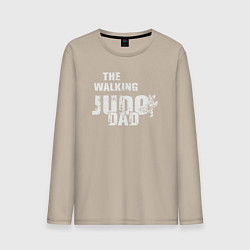 Мужской лонгслив The walking judo dad