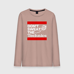 Мужской лонгслив Dont sweat the Technics