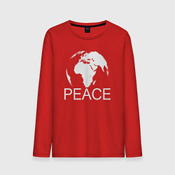 Мужской лонгслив World peace