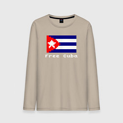 Мужской лонгслив Free Cuba