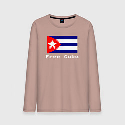 Мужской лонгслив Free Cuba