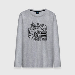 Мужской лонгслив Gangsta paradise