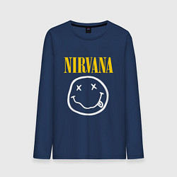 Мужской лонгслив Nirvana original