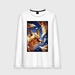 Мужской лонгслив Лисий хвост плутовки