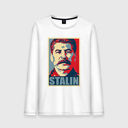 Мужской лонгслив Face Stalin