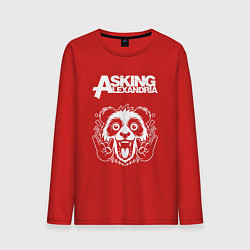 Мужской лонгслив Asking Alexandria rock panda