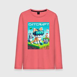 Мужской лонгслив Catcraft - collaboration ai art