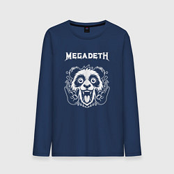 Мужской лонгслив Megadeth rock panda