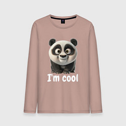 Мужской лонгслив Крутая панда cool