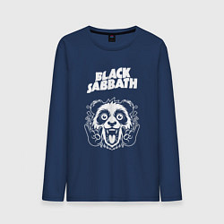 Мужской лонгслив Black Sabbath rock panda