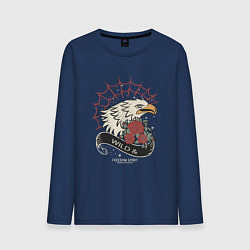 Мужской лонгслив Орёл дух свободы