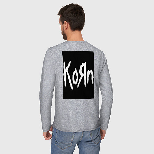 Мужской лонгслив Korn - The Serenity of Suffering / Меланж – фото 4