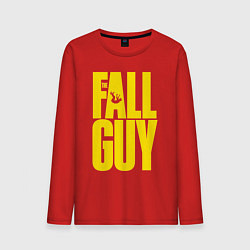 Мужской лонгслив The fall guy logo