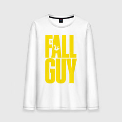 Мужской лонгслив The fall guy logo