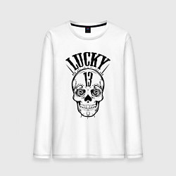 Мужской лонгслив Lucky skull