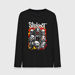 Мужской лонгслив Slipknot rock band