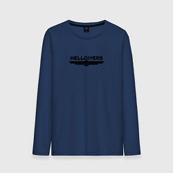 Мужской лонгслив Helldivers Logo