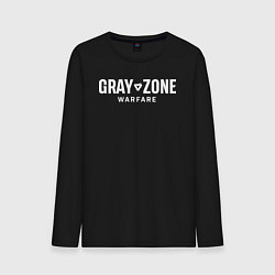 Мужской лонгслив Gray zone warfare logo