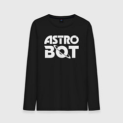 Мужской лонгслив Astro bot logo