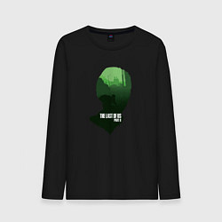 Лонгслив хлопковый мужской TLOU 2, цвет: черный