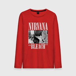 Мужской лонгслив Nirvana bleach black album