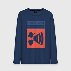 Мужской лонгслив Depeche Mode - Music for the masses merch