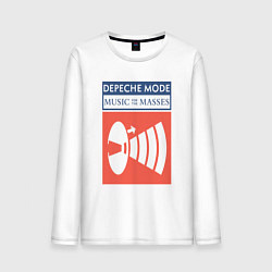 Мужской лонгслив Depeche Mode - Music for the masses merch