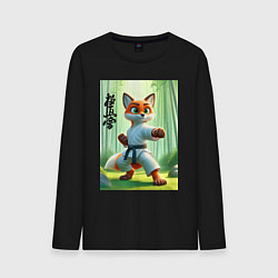 Мужской лонгслив Kyokushin karate - fox