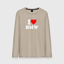 Мужской лонгслив I love my BMW