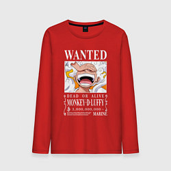 Мужской лонгслив Monkey D Luffy - wanted