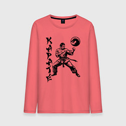 Мужской лонгслив Karate fighter