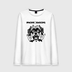 Мужской лонгслив Imagine Dragons - rock dog