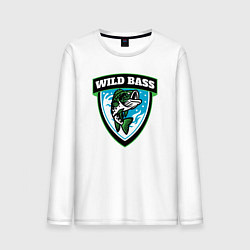 Мужской лонгслив Wild bass fishing